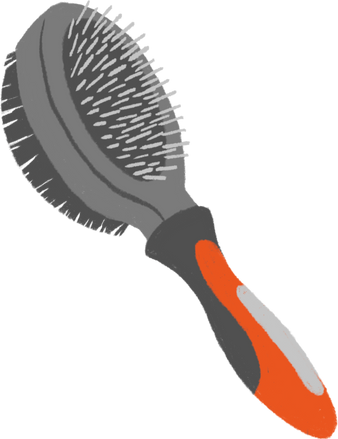 Crayon Doodle Pet Brush